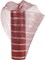 Christmas Mesh Ribbon 10 inch Wide Burgundy and Gold Deco Mesh Metallic Gold Burgundy Mesh Ribbon for Christmas Tree, Garlands, Gift Wrapping, Wreath Supplies, Bows-10 Yards